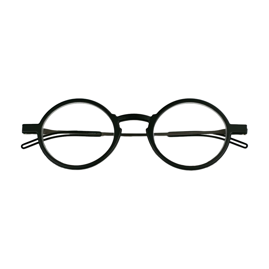 Manhattan Rx - משקפי מרשם בצבע שחור מבריק או מט