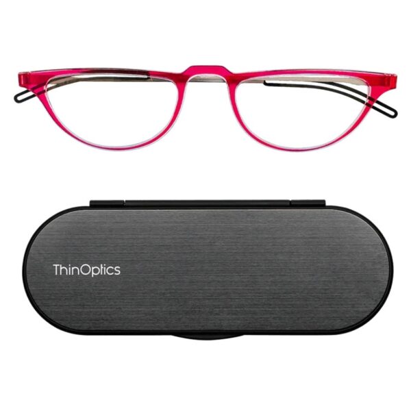 Crescent Full Frame Reading Glasses + Milano Case