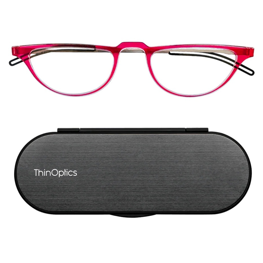 Crescent Full Frame Reading Glasses + Milano Case