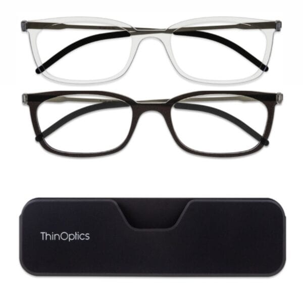 Connect מולטי פק -2 משקפי קריאה עם מוטות ונרתיק 1 לסמארטפון - ככה מתחילים חכם