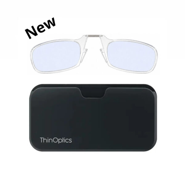 Blue Light Readers + Black Or White Universal Pod Case